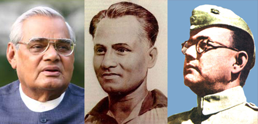 Bharath Ratna for Vajpayee, Netaji, Dhyanchand